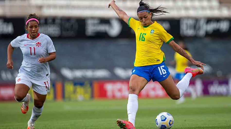 Amistosos da Seleção Feminina na Globo batem audiência da Copa América no SBT