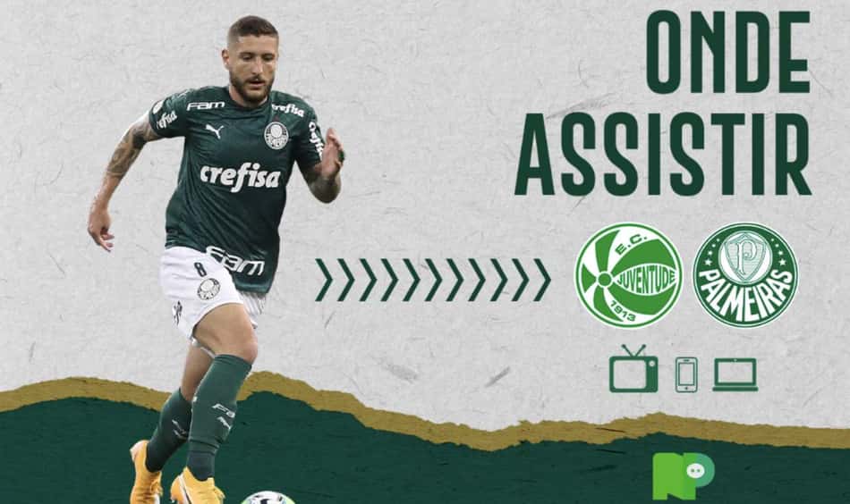 Juventude x Palmeiras: saiba como assistir ao duelo pelo Brasileirão