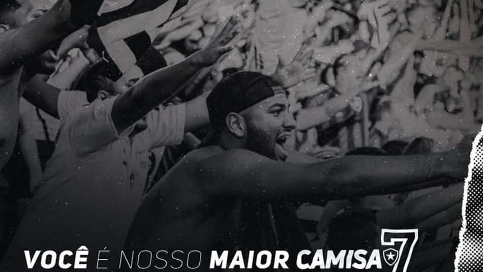 Novidade Alvinegra: Botafogo lança novo programa de sócio-torcedor, chamado 'Camisa 7', nesta terça