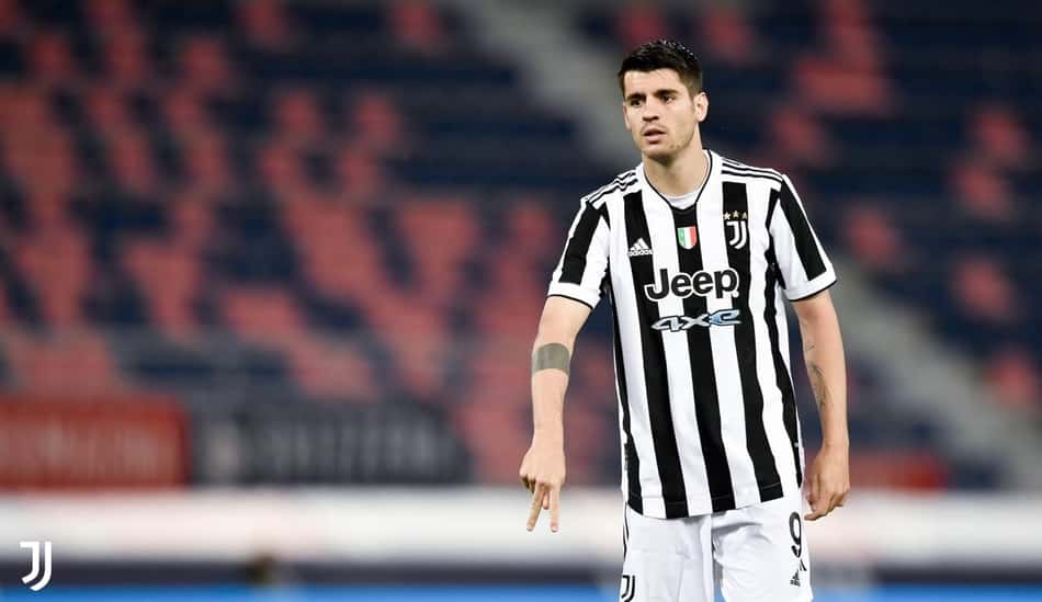 Juventus renova o empréstimo de Morata por mais uma temporada