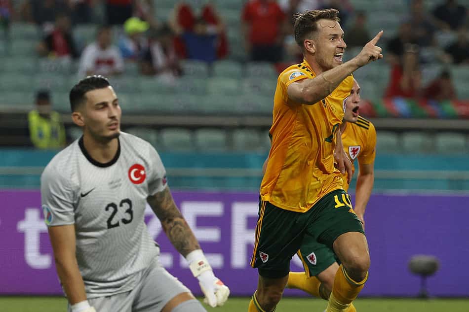 País de Gales vence a Turquia e fica perto de conseguir classificação no Grupo A da Eurocopa