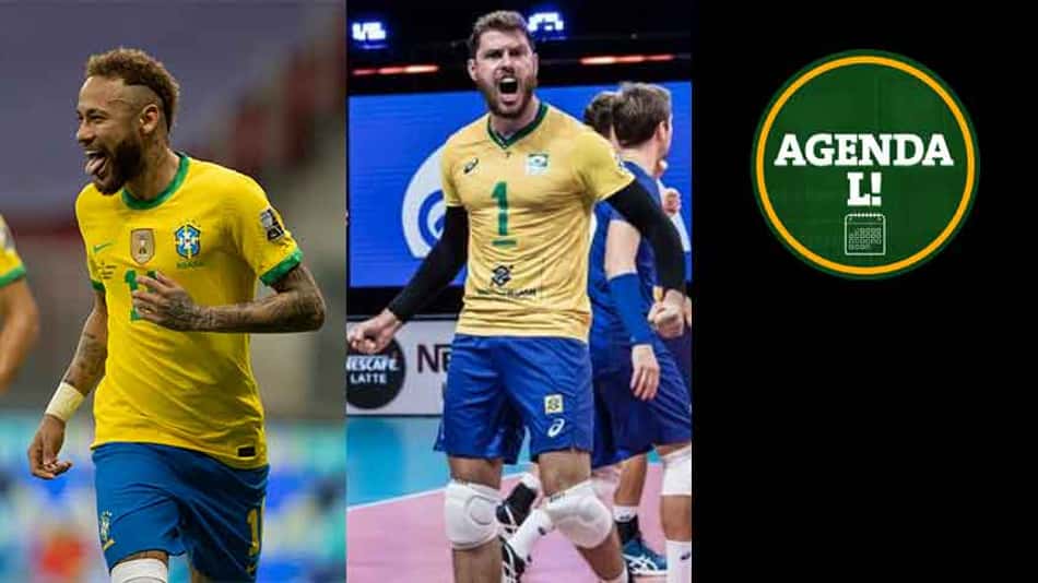 Copa América, Liga das Nações de Vôlei… Saiba onde assistir aos eventos esportivos de quinta-feira