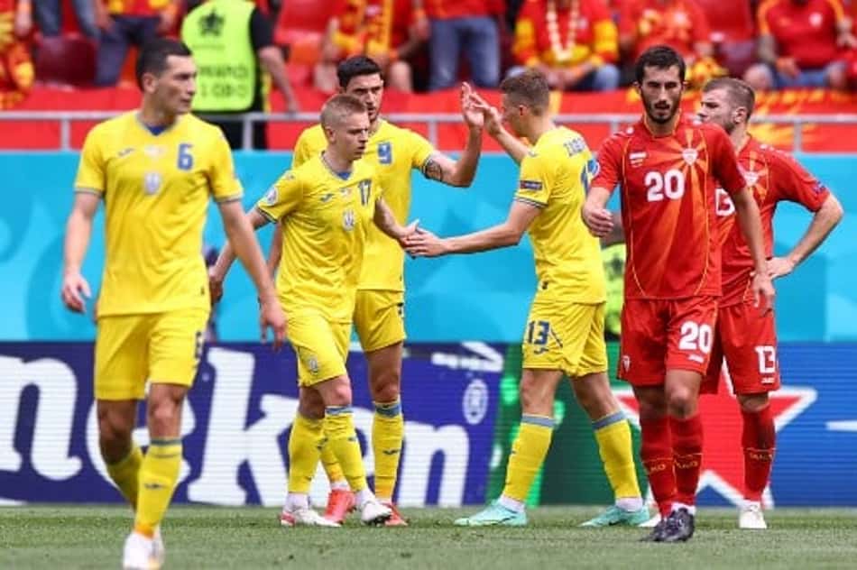 Ucrânia consegue vitória importante em dura partida contra a Macedônia do Norte na Eurocopa