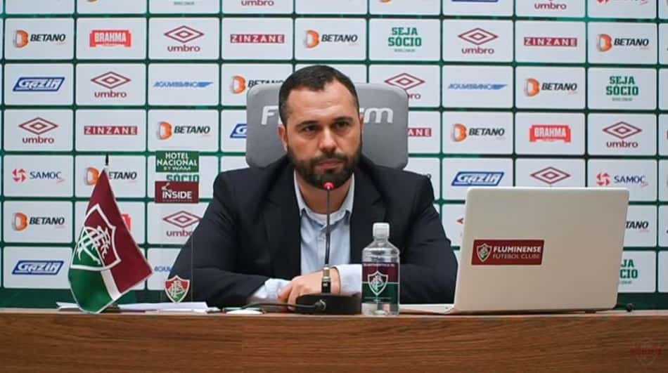 Mário Bittencourt apresenta balanço de gestão e diz que Fluminense pagou R$ 150 milhões em dívidas