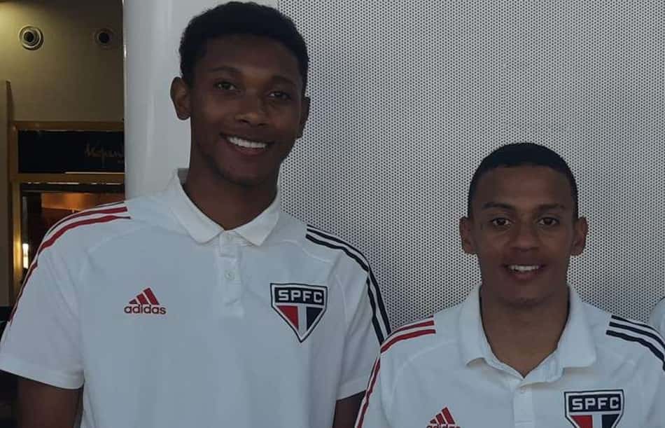 Dupla do São Paulo se apresenta à Seleção brasileira sub-17