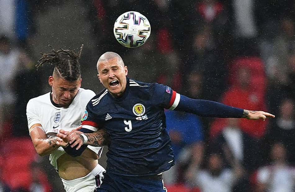 Em jogo equilibrado, Inglaterra e Escócia empatam sem gols na Eurocopa