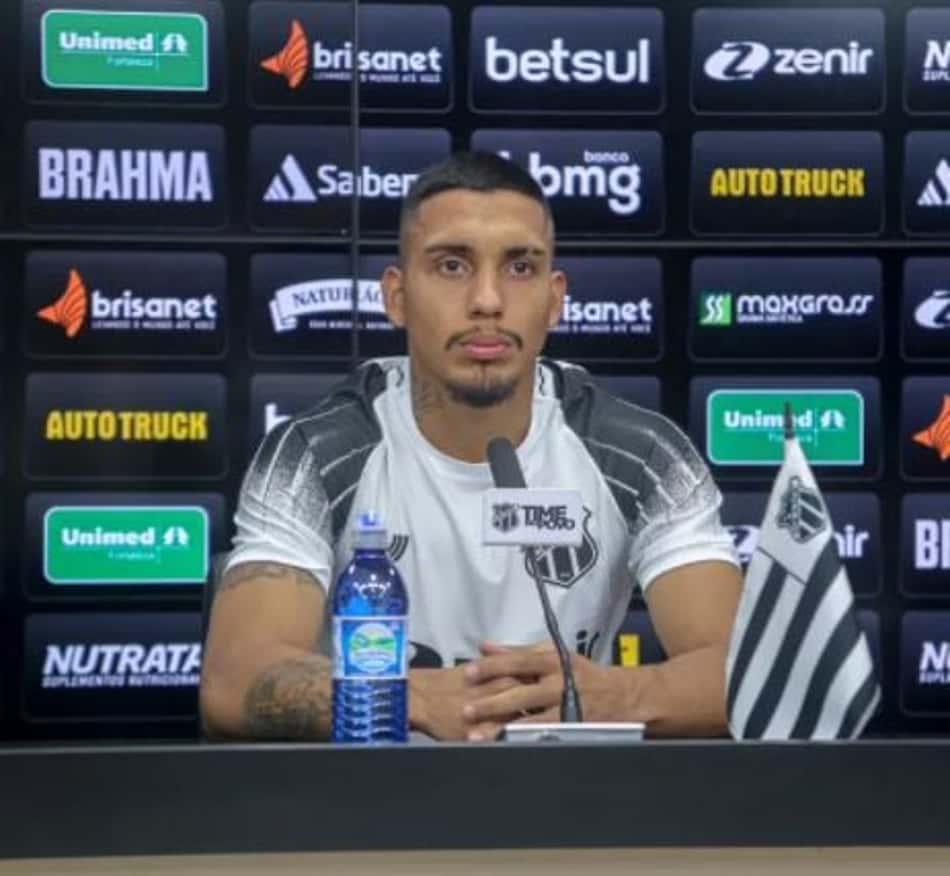 Hélio Borges é apresentado no Ceará e elogia elenco
