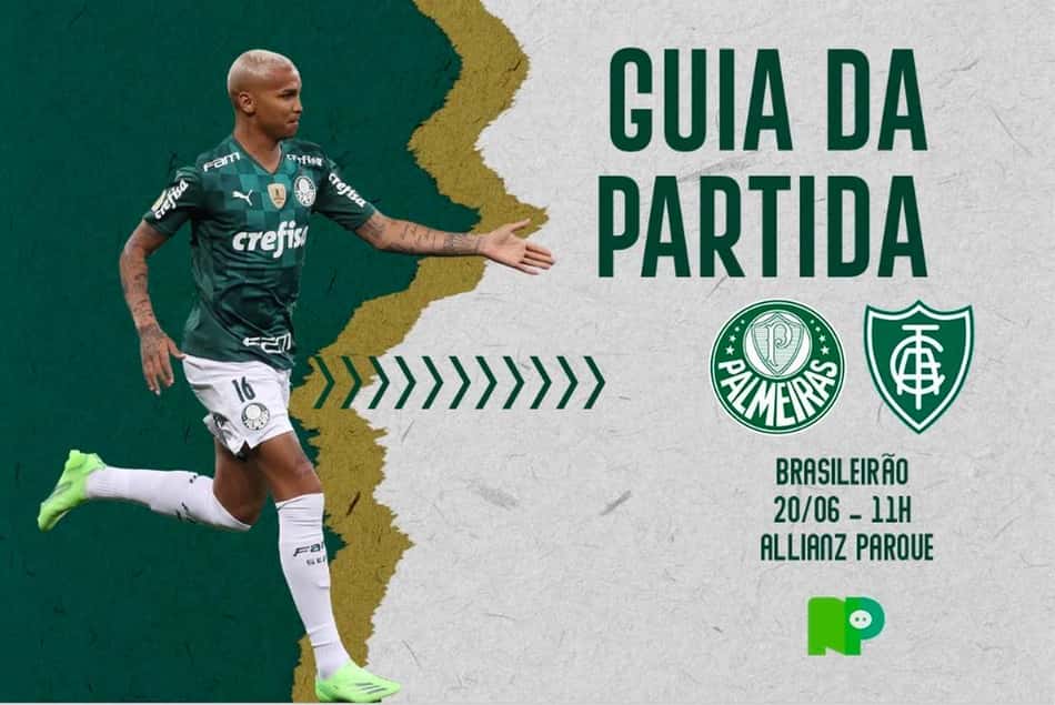 Palmeiras x América-MG: onde assistir ao duelo pelo Brasileirão, arbitragem e escalações