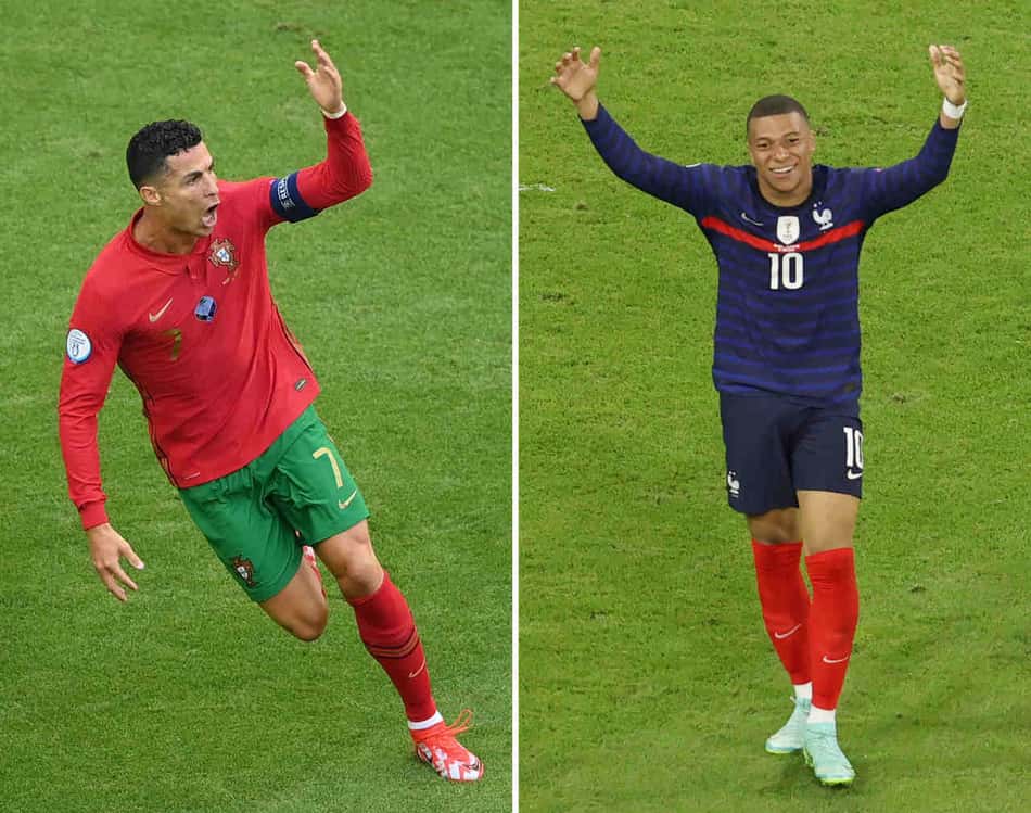 Duelos LANCE! Quem é melhor: Portugal ou França? Escolha e vote por posição!