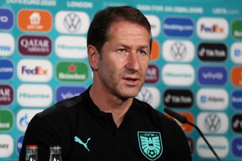 Franco Foda, técnico da Áustria, analisa duelo contra a Itália: 'Temos 10% de chances, mas vamos tentar'