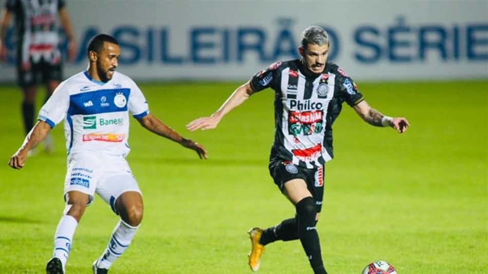 Operário-PR e Confiança empatam sem gols pelo Brasileiro da Série B
