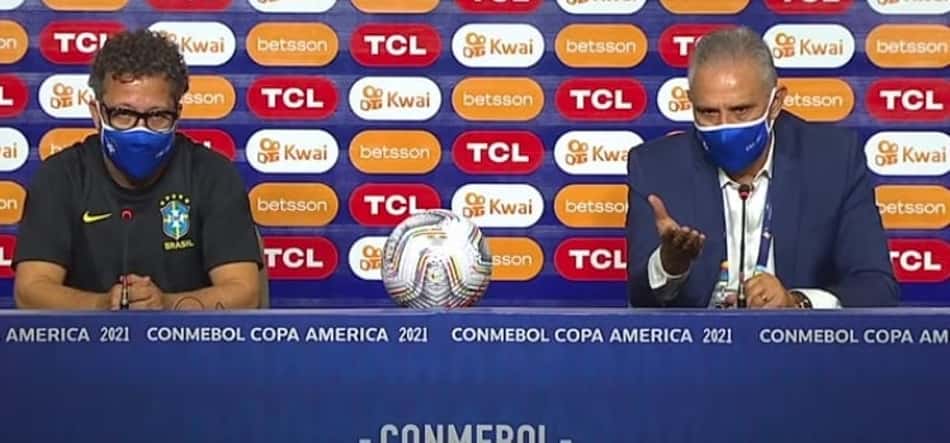 Tite diz que preservou 'pendurados' e destaca desempenho da Seleção, apesar do empate com Equador