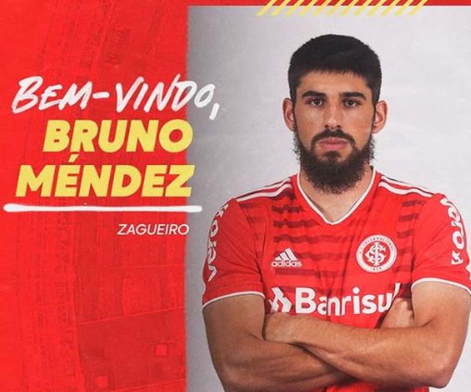 Bruno Méndez é apresentado pelo Internacional
