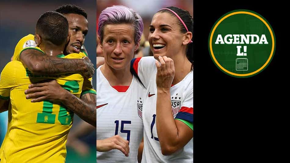 Copa América, Eurocopa, futebol feminino… Saiba onde assistir aos eventos esportivos de sexta-feira