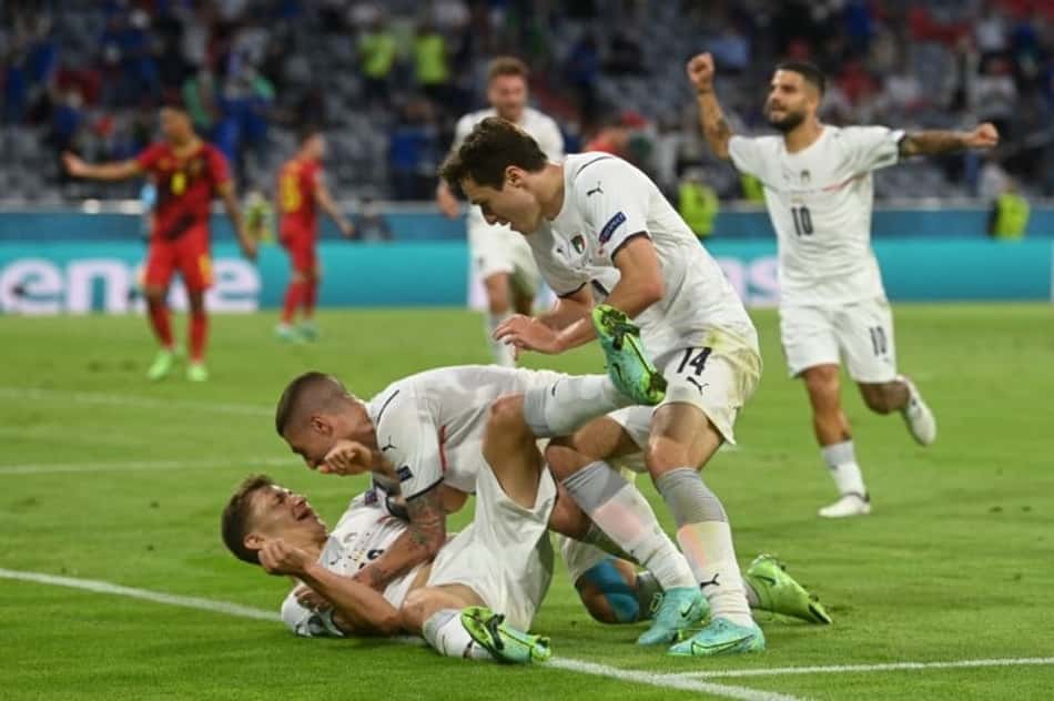 Em jogo eletrizante, Itália vence a Bélgica e avança às semifinais da Eurocopa