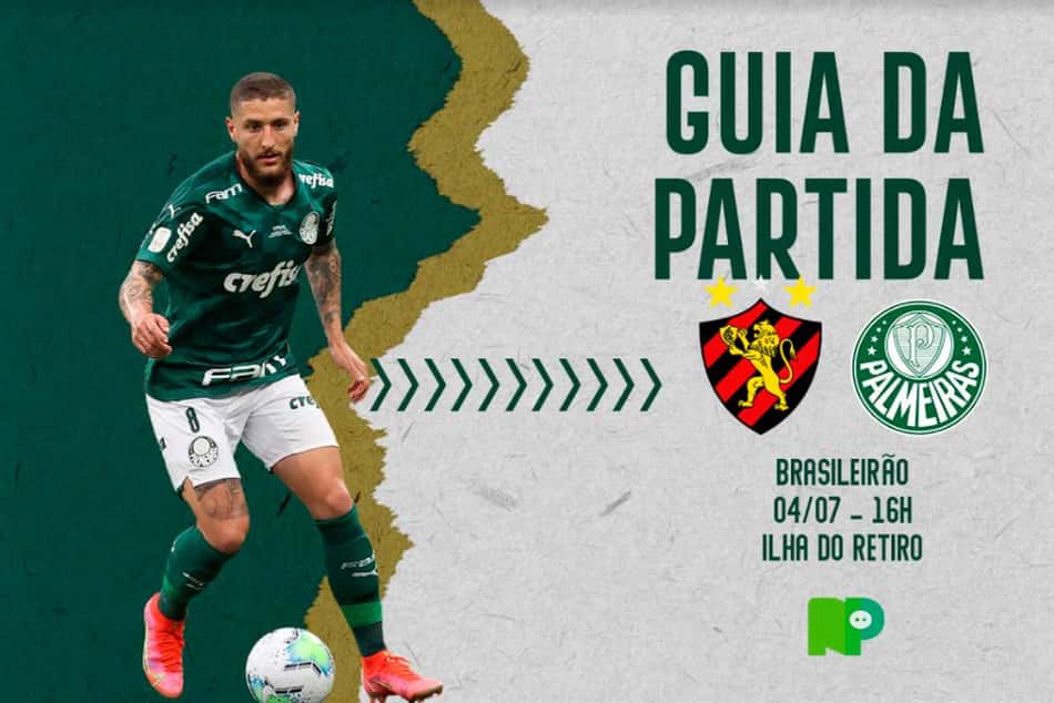 Sport x Palmeiras: onde assistir ao duelo pelo Brasileirão, arbitragem e escalações