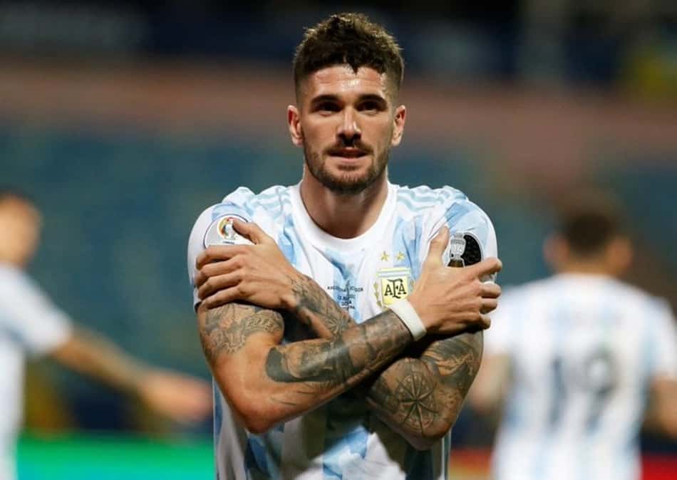 De Paul, sobre conquista da Copa América no Maracanã: 'Superou minhas expectativas'