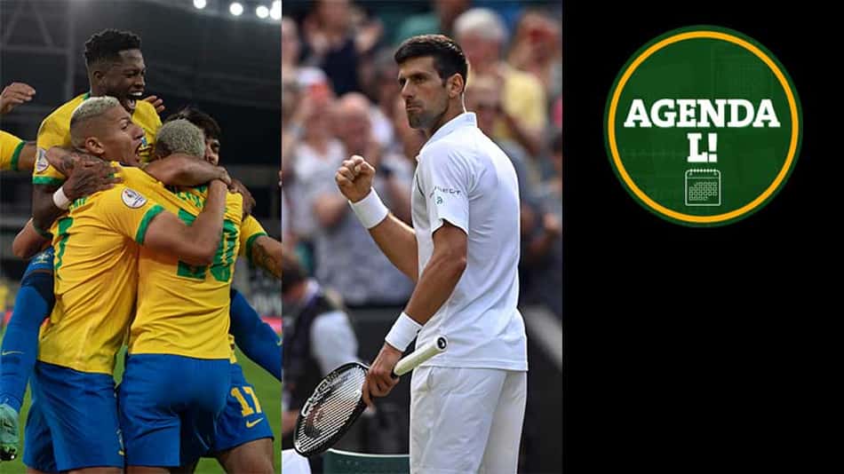 Copa América, Wimbledon, Stanley Cup… Saiba onde assistir aos eventos esportivos de segunda-feira
