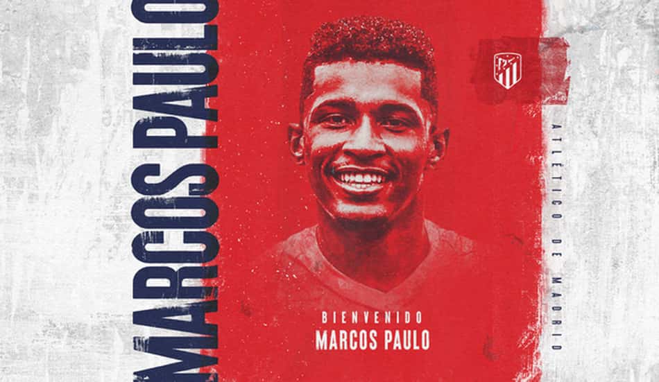 Atlético de Madrid oficializa chegada de Marcos Paulo, ex-Fluminense