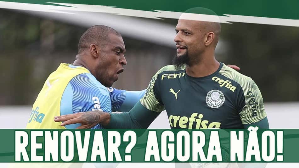 Boletim do NP: Informação importante sobre a renovação de Felipe Melo e Jailson; Gómez e Viña de volta ao Palmeiras