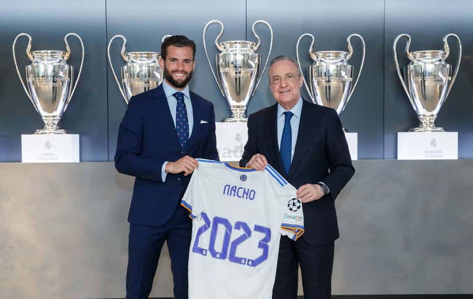 Após saída de Sergio Ramos, Real Madrid renova o contrato de Nacho Fernández