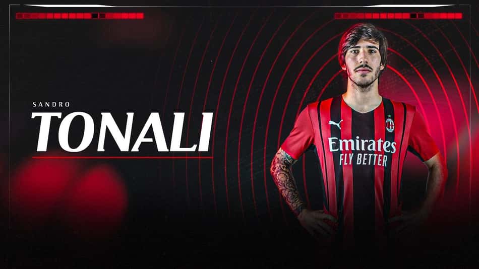 Milan anuncia a contratação em definitivo de Sandro Tonali, e jogador comemora: 'Muito feliz'