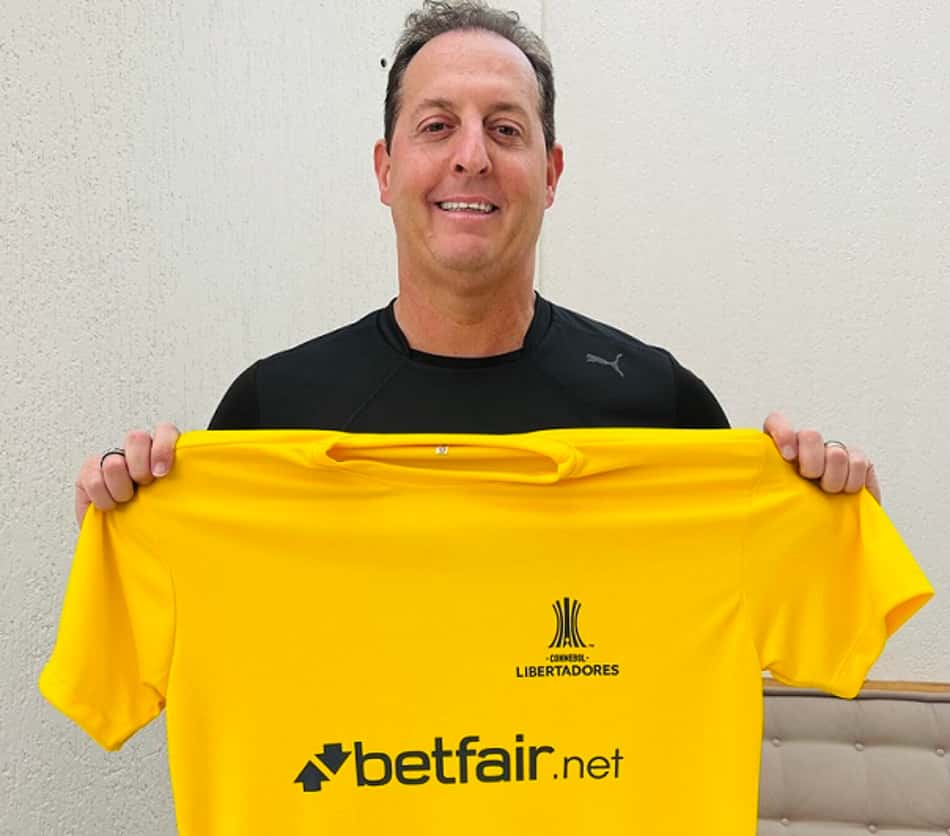 Benjamin Back é o novo embaixador da Betfair.net para a Libertadores