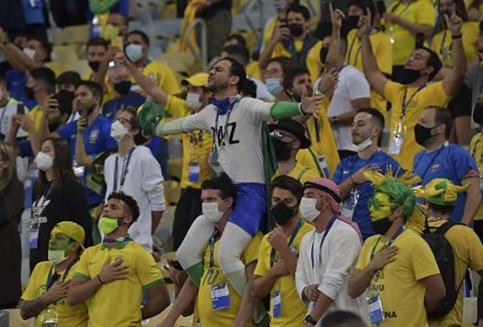 Final contou com público! Confira fotos da torcida na final da Copa América 2021 entre Brasil e Argentina