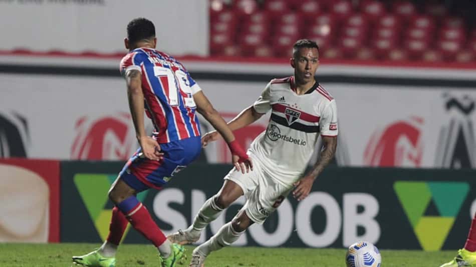 São Paulo x Bahia: prováveis escalações, desfalques e onde assistir