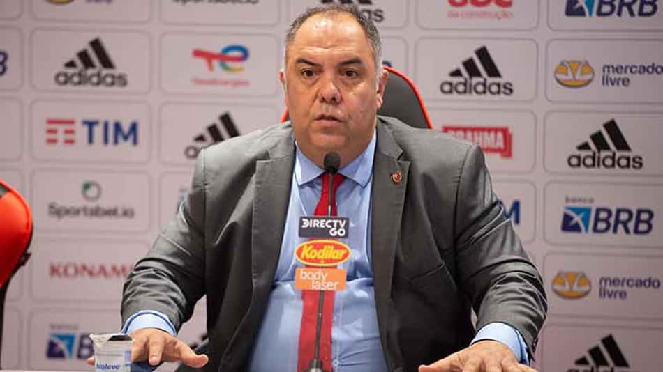 Marcos Braz afasta David Luiz do Flamengo: Não houve nenhum contato'