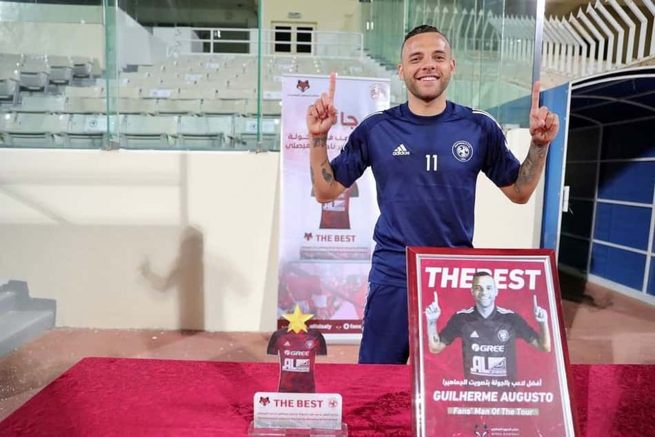 Após fazer história, Guilherme traça meta em volta à Arábia: 'Dobrar meus gols'
