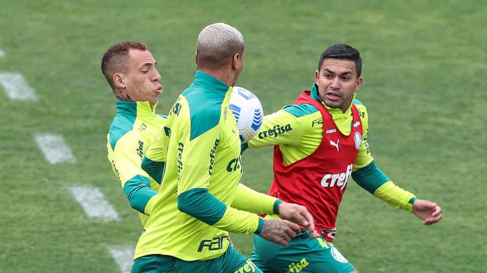 Palmeiras treina e mantém foco em preparação para Choque-Rei