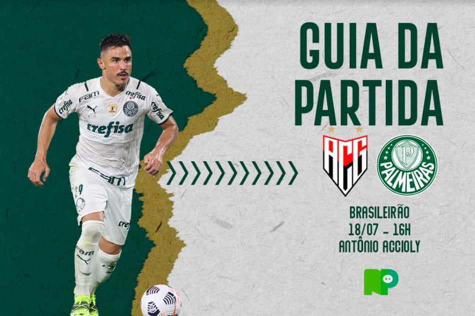 Atlético-GO x Palmeiras: onde assistir ao duelo pelo Brasileirão, arbitragem e escalações
