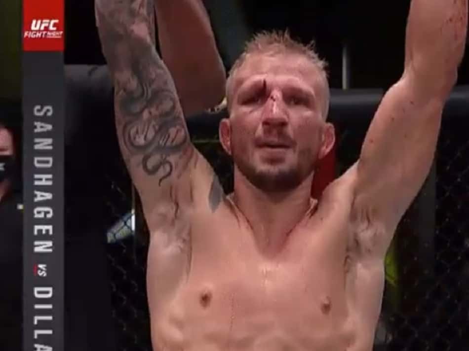 Em retorno, Dillashaw vence luta apertada contra Sandhagen no UFC Vegas 32; Raulian embala