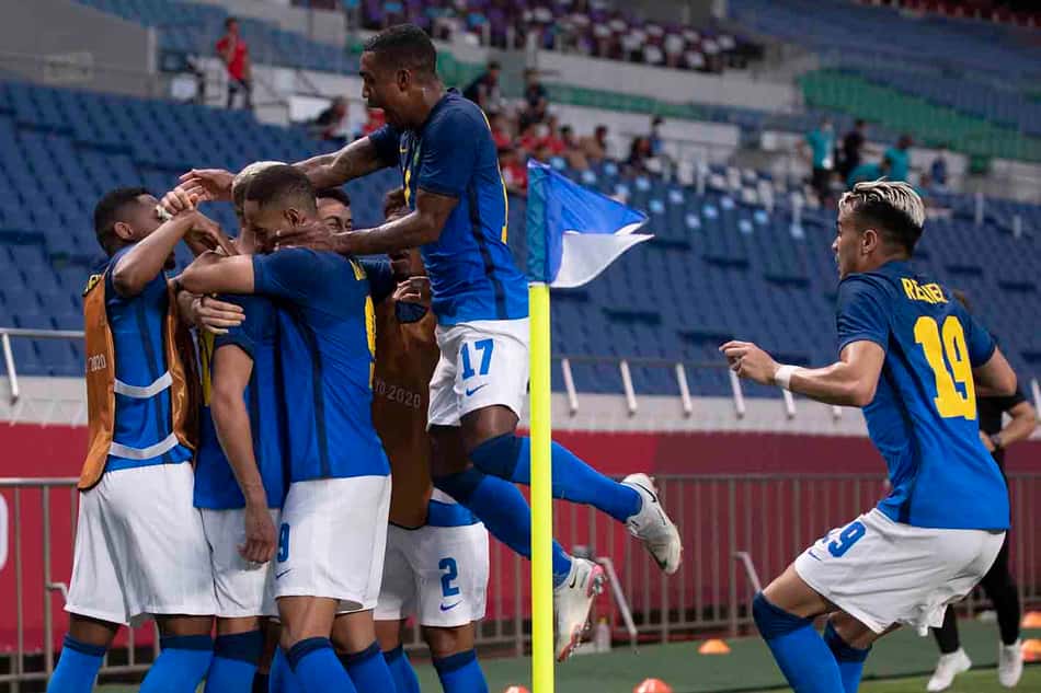 Seleção pega o Egito nas quartas; veja os confrontos do futebol masculino nos Jogos Olímpicos