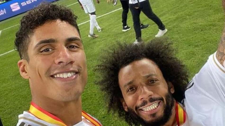 Marcelo despede-se de Varane, novo reforço do Manchester United: 'Vou sentir a sua falta'
