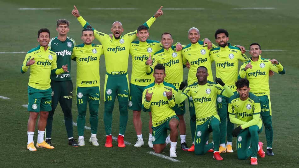 Palmeiras realiza treinos táticos com Borja em campo e finaliza preparação para o Choque-Rei