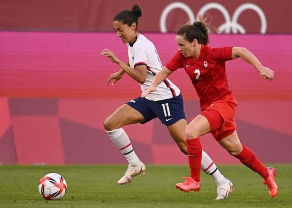 Canadá encerra jejum de 20 anos, vence os EUA e conquista vaga na final dos Jogos Olímpicos