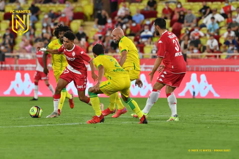 Monaco domina o jogo, mas empata com o Nantes na estreia do Campeonato Francês