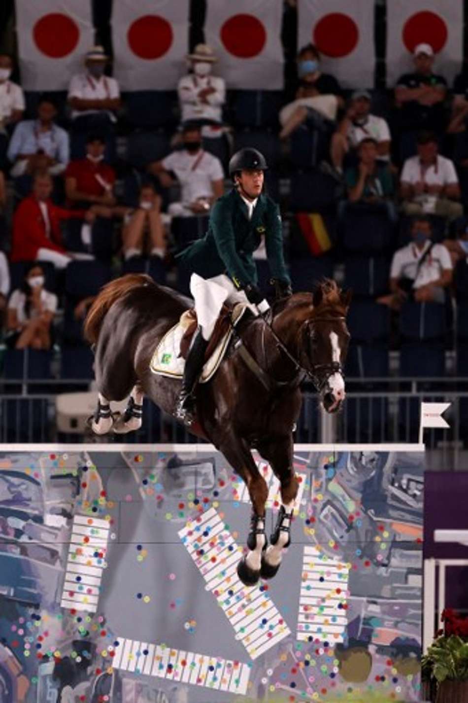 Hipismo: Equipe brasileira do salto falha bastante e fica sem medalha nos Jogos Olímpicos de Tóquio