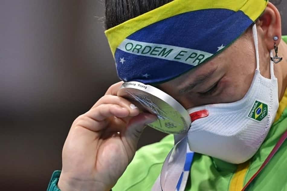 Bia Ferreira valoriza medalha de prata no boxe e garante: 'O trabalho continua, não vou parar por aqui'