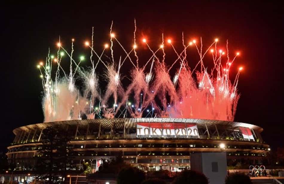 Cerimônia de encerramento da Olimpíada de Tóquio
