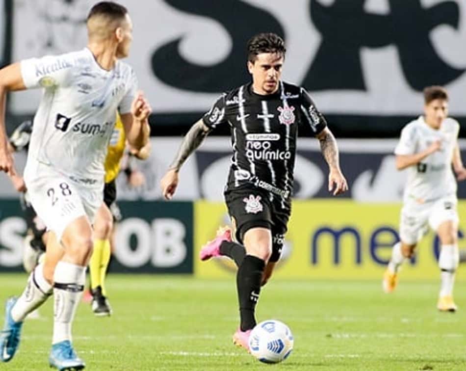 Santos x Corinthians - Fagner