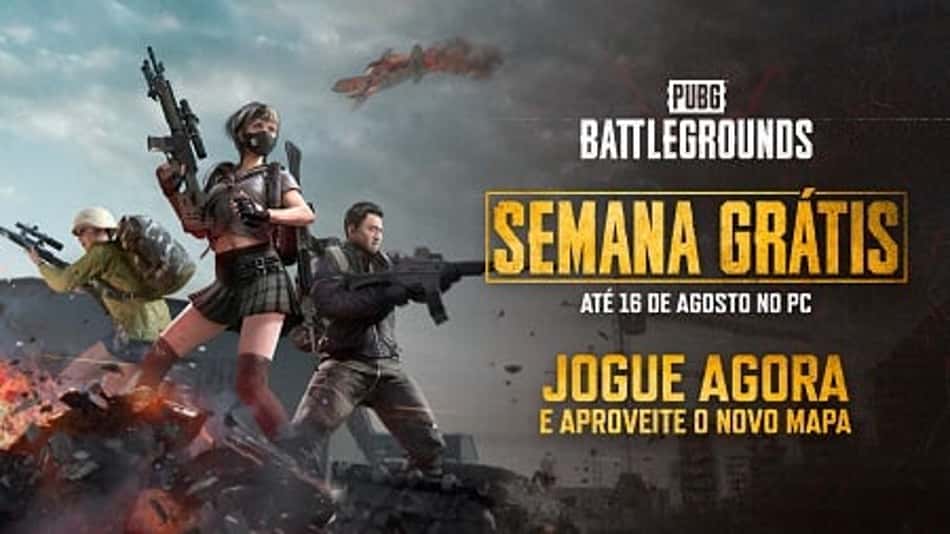 BATTLEGROUNDS pode ser jogado de graça até segunda-feira (16)