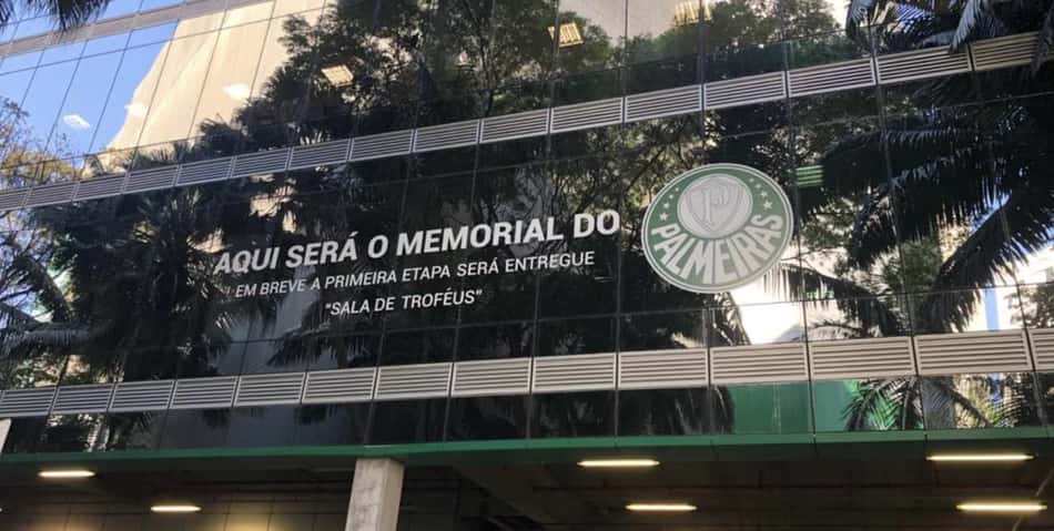 Palmeiras entra em fase final de ajustes para inaugurar sala de troféus no Allianz Parque