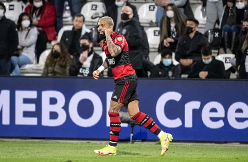 Com números absurdos pelo Flamengo na Libertadores, Gabigol ironiza: 'Me critiquem mais'