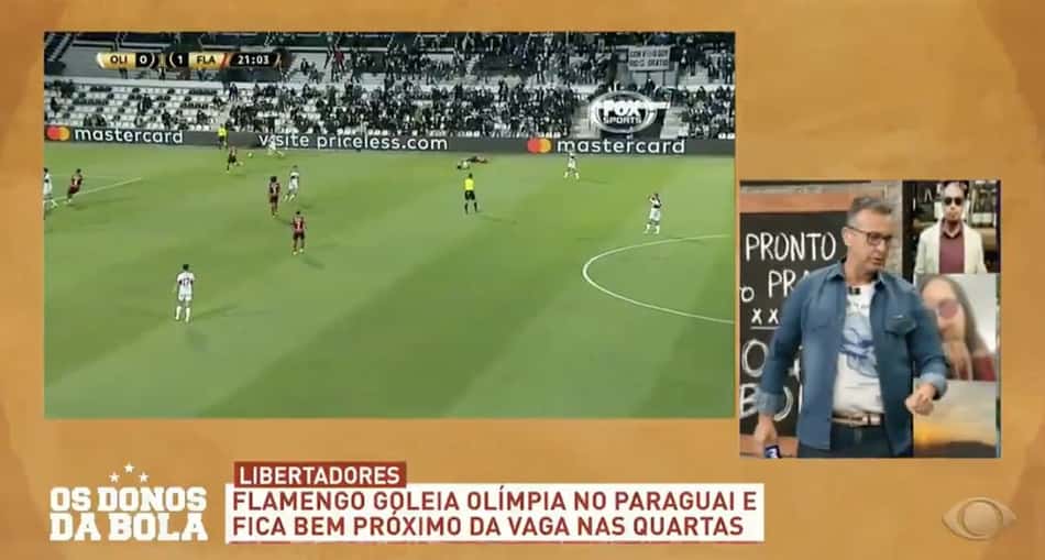 Neto enche a bola do Flamengo e Arrascaeta após goleada: 'É um Pelé, um fenômeno'