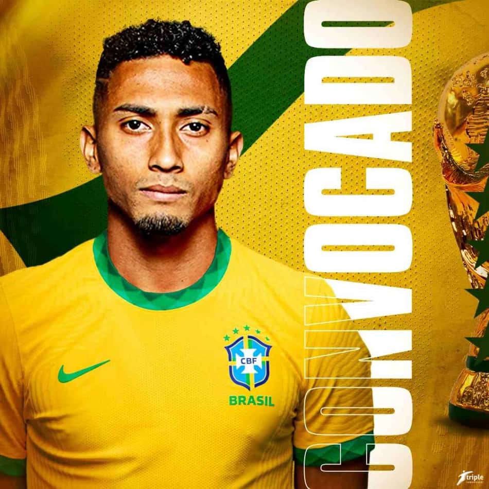 Raphinha comemora primeira convocação para a Seleção Brasileira: 'Sem palavras para descrever'