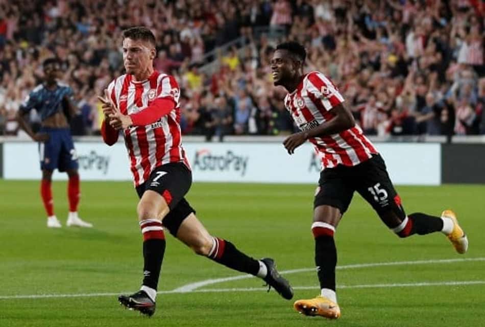 De volta à elite inglesa após 74 anos, Brentford bate o Arsenal na estreia da Premier League 2021/2022