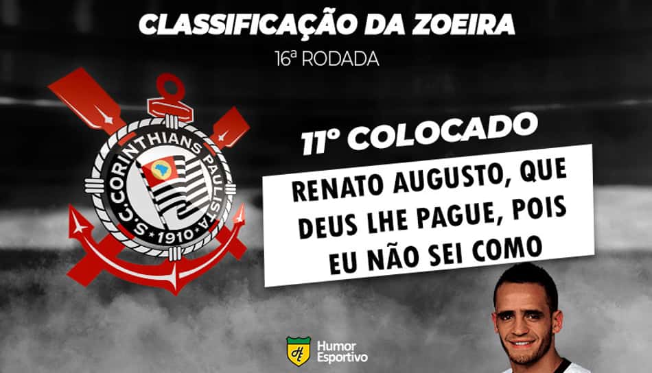 Classificação da Zoeira: 16ª rodada do Brasileirão 2021